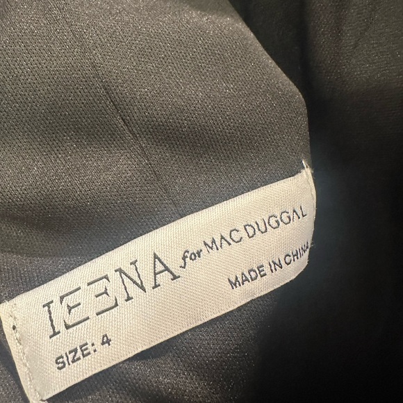 Mac Duggal 26693 Sequined Black Evening Gown Maxi Dress Size 4 NWT - Picture 6 of 6